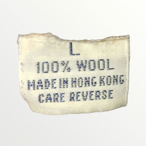 vintage b.d baggies eggplant flecked wool pullover Large - Picture 5 of 6